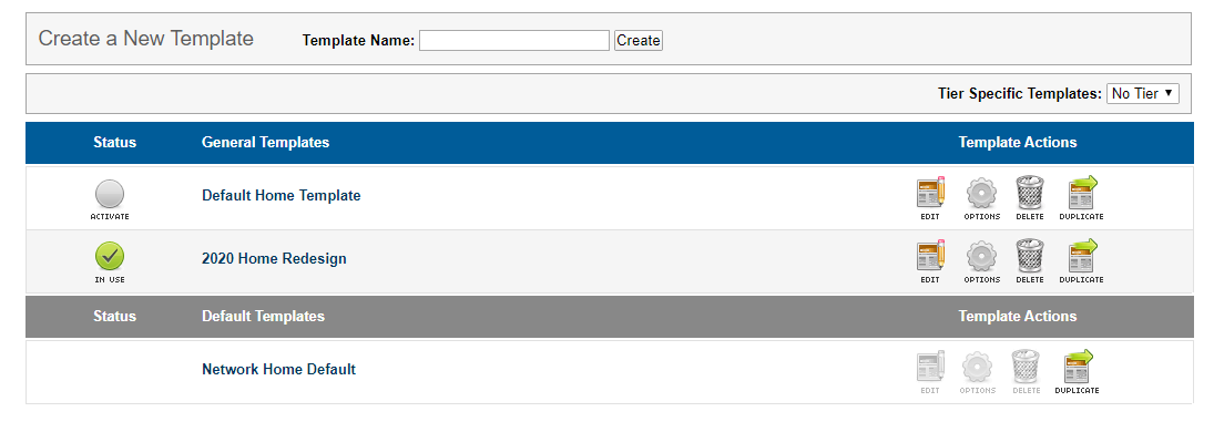 Layout Overview – ONEsite Developers